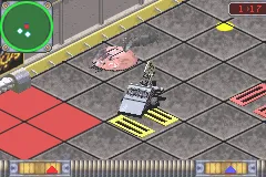 BattleBots: Beyond the BattleBox gameplay screenshot on GBA
