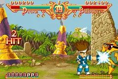 Black Belt Challenge gameplay screenshot on GBA