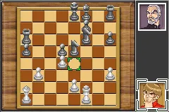 Board Game Classics: Backgammon & Chess & Draughts gameplay screenshot on GBA