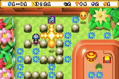 Bomberman Max 2: Red Advance gameplay screenshot on GBA