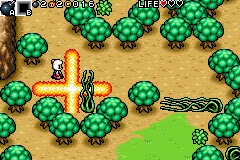 Bomberman Tournament gameplay screenshot on GBA
