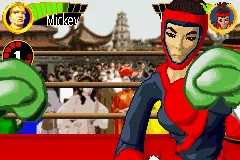 Boxing Fever gameplay screenshot on GBA