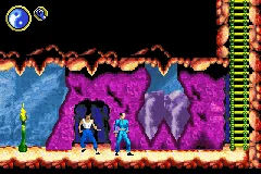 Bruce Lee: Return of the Legend gameplay screenshot on GBA