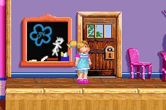 Cabbage Patch Kids: The Patch Puppy Rescue gameplay screenshot on GBA