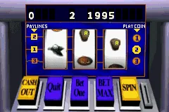 Caesars Palace Advance: Millennium Gold Edition gameplay screenshot on GBA