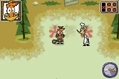 Camp Lazlo: Leaky Lake Games gameplay screenshot on GBA