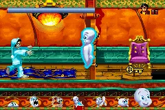 Casper gameplay screenshot on GBA
