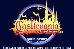 Castlevania Double Pack gameplay screenshot on GBA