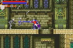 Castlevania: Harmony of Dissonance gameplay screenshot on GBA