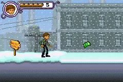 Charlie and the Chocolate Factory gameplay screenshot on GBA