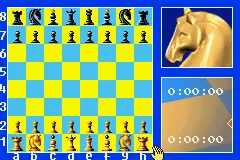 Chessmaster gameplay screenshot on GBA