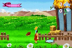 Cinderella: Magical Dreams gameplay screenshot on GBA