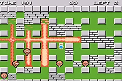 Classic NES Series: Bomberman gameplay screenshot on GBA