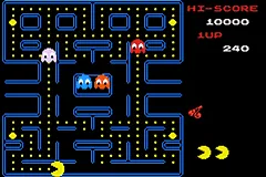 Classic NES Series: Pac-Man gameplay screenshot on GBA