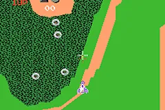 Classic NES Series: Xevious gameplay screenshot on GBA