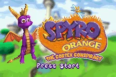 Crash & Spyro Superpack: Spyro Orange: The Cortex Conspiracy + Crash Bandicoot Purple: Ripto's Rampage gameplay screenshot on GBA
