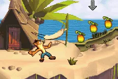 Crash of the Titans gameplay screenshot on GBA