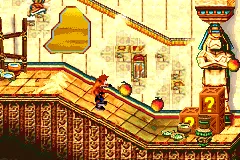 Crash Superpack: Crash Bandicoot 2: N-Tranced + Crash Nitro Kart gameplay screenshot on GBA
