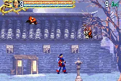 Crouching Tiger, Hidden Dragon gameplay screenshot on GBA