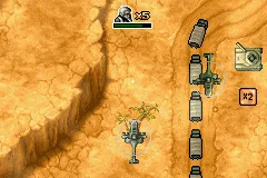 CT Special Forces 2: Back in the Trenches gameplay screenshot on GBA