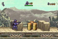 CT Special Forces 3: Bioterror gameplay screenshot on GBA