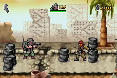 CT Special Forces: Back to Hell gameplay screenshot on GBA