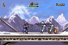 CT Special Forces gameplay screenshot on GBA