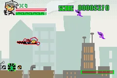 Danny Phantom: Urban Jungle gameplay screenshot on GBA