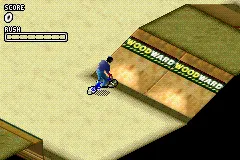 Dave Mirra Freestyle BMX 2 gameplay screenshot on GBA