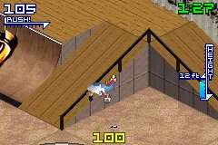 Dave Mirra Freestyle BMX 3 gameplay screenshot on GBA