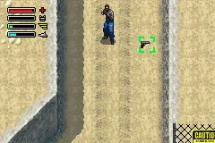 Dead to Rights gameplay screenshot on GBA