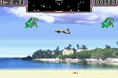 Defender: For All Mankind gameplay screenshot on GBA