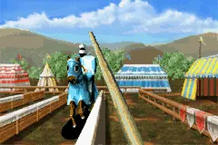 Defender of the Crown gameplay screenshot on GBA