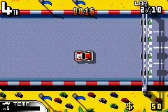 Demon Driver: Time to Burn Rubber! gameplay screenshot on GBA
