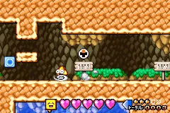 Densetsu no Stafy 2 gameplay screenshot on GBA