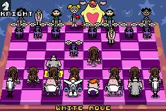 Dexter's Laboratory: Chess Challenge gameplay screenshot on GBA