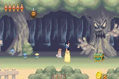 Disney Princess gameplay screenshot on GBA