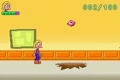 Disney's Game + TV Episode: Lizzie McGuire 2: Lizzie Diaries gameplay screenshot on GBA