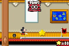 Disney's Party gameplay screenshot on GBA