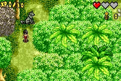 Disney's The Jungle Book 2 gameplay screenshot on GBA