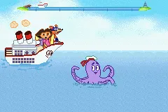 Dora the Explorer: Dora's World Adventure! gameplay screenshot on GBA