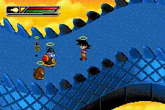 Dragon Ball Z: Buu's Fury gameplay screenshot on GBA