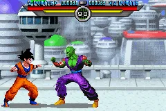 Dragon Ball Z: Taiketsu gameplay screenshot on GBA