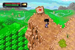 Dragon Ball Z: The Legacy of Goku II gameplay screenshot on GBA