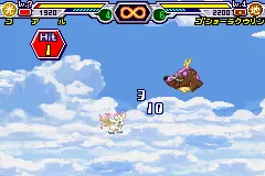 Dragon Drive: World D Break gameplay screenshot on GBA