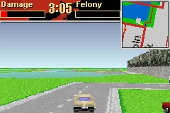 Driver 2 Advance gameplay screenshot on GBA