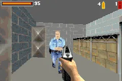 Ecks V Sever gameplay screenshot on GBA