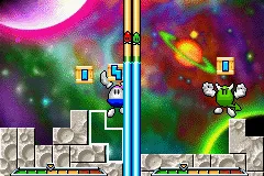 Egg Mania gameplay screenshot on GBA