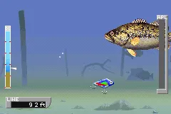 ESPN Great Outdoor Games: Bass 2002 gameplay screenshot on GBA