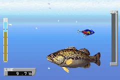 ESPN Great Outdoor Games: Bass Tournament gameplay screenshot on GBA